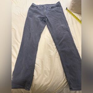 Faherty Women's Straight Leg Jeans in Greyish blue